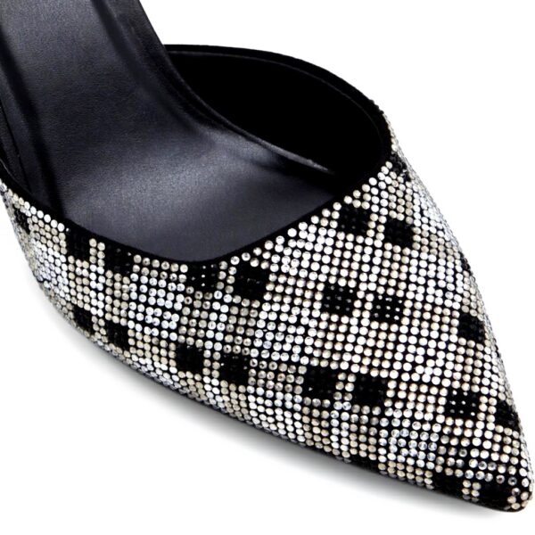 Aldo Womens Brizza Pump Black Court Shoes Novelty Heel