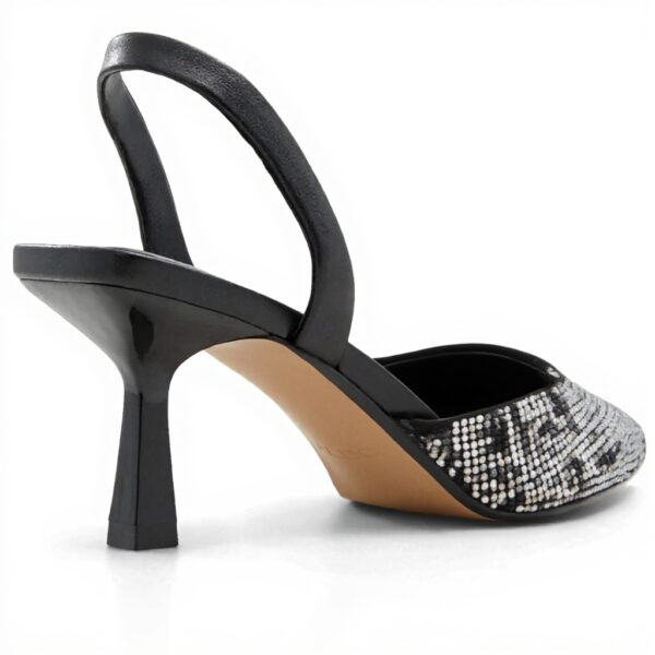 Aldo Womens Brizza Pump Black Court Shoes Novelty Heel