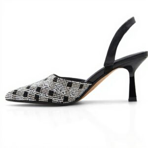 Aldo Womens Brizza Pump Black Court Shoes Novelty Heel