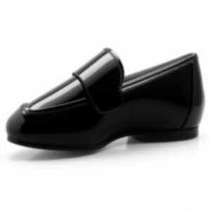 ALDO Womens Black Charlii Loafer Flat Shoes Polyurethane