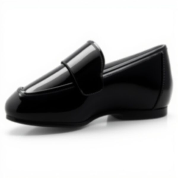 ALDO Womens Black Charlii Loafer Flat Shoes Polyurethane