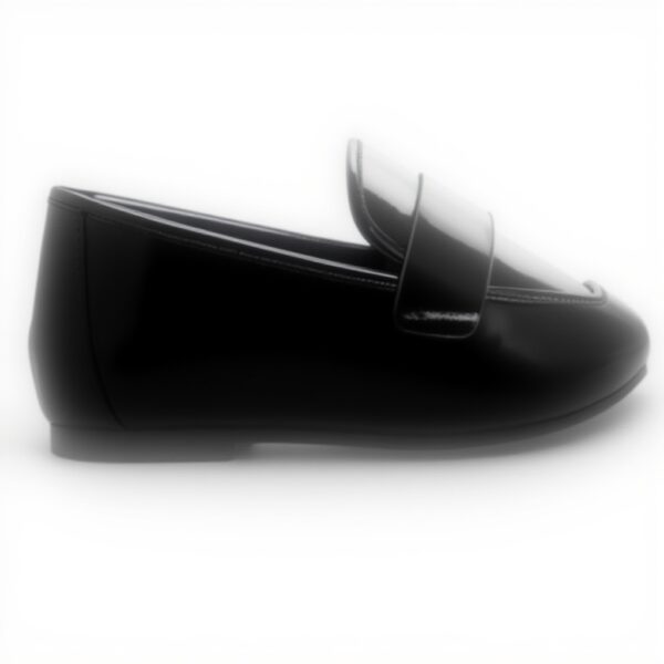 ALDO Womens Black Charlii Loafer Flat Shoes Polyurethane