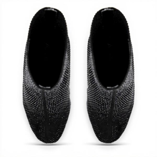 Aldo Delylah Womens Ankle Boot Black Textile 4 Inch Heel