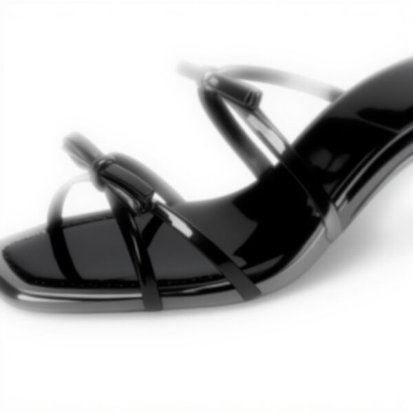 ALDO Womens Elisabete Heeled Sandal Black Fashion Shoes