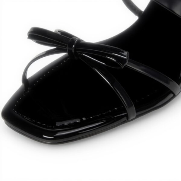 ALDO Womens Elisabete Heeled Sandal Black Fashion Shoes