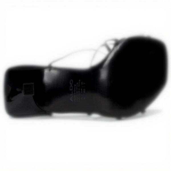 ALDO Womens Elisabete Heeled Sandal Black Fashion Shoes