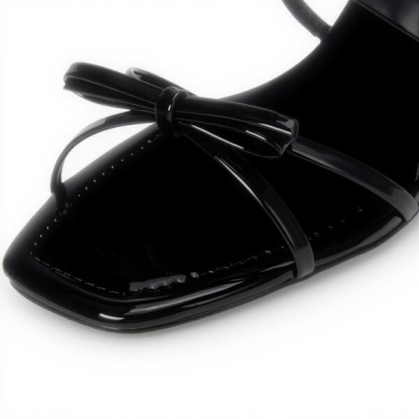 ALDO Womens Elisabete Heeled Sandal Black Fashion Shoes