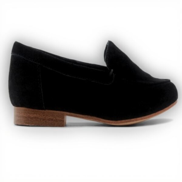 Aldo Womens Black Suede Loafers Comfortable Slip On Shoes