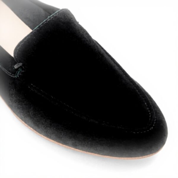Aldo Womens Black Suede Loafers Comfortable Slip On Shoes