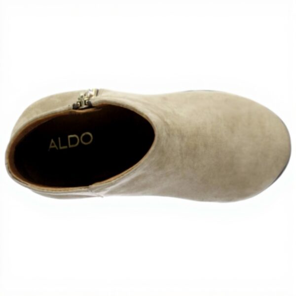 ALDO Womens Julianna Leather Ankle Boots Flat Heel