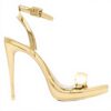 ALDO Kat Heeled Sandal Womens Gold Court Shoes