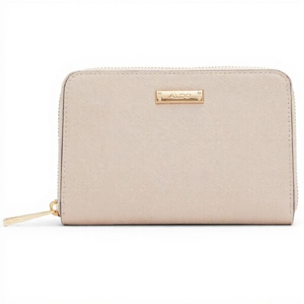 ALDO Womens Ligosullo Pink Wallet Compact Organizer