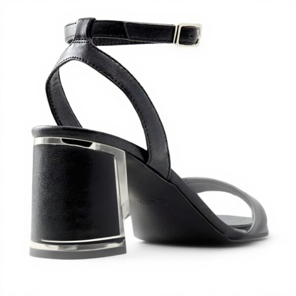 Aldo Lotherram Heeled Sandal Women Black Fashion Block Heel