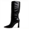 Aldo Womens Nathalee Knee High Boots Synthetic Pointy Toe