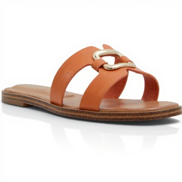 Aldo Womens Nydaokin Flat Sandal Square Toe Comfort