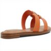 Aldo Womens Nydaokin Flat Sandal Square Toe Comfort