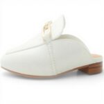 Aldo Womens Silvie Loafer Leather Flat Shoes Square Toe