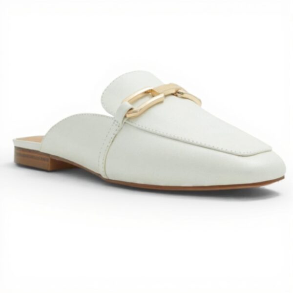 Aldo Womens Silvie Loafer Leather Flat Shoes Square Toe