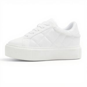Aldo Womens Tavi White Sneaker Fashion Trainers