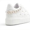 Aldo Womens Tavi White Sneaker Fashion Trainers