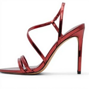 Aldo Twila Heeled Sandals Womens Bordo Fashion Shoes