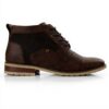 Ferro Aldo Mens Blaine Oxford Boots Durable Leather Water