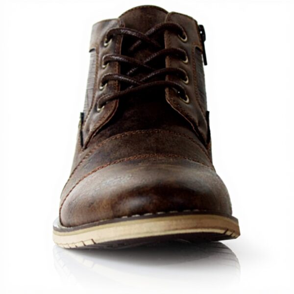 Ferro Aldo Mens Blaine Oxford Boots Durable Leather Water